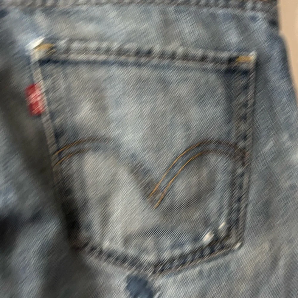 Levi's 511 Men's Blue‎ Distressed Hand patched/stitched  slim Jeans size 30/30